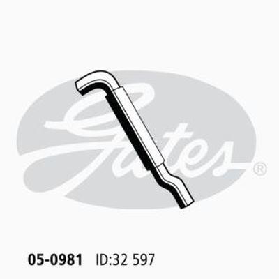 Gates 05-0981 Radiator hose 050981: Buy near me in Poland at 2407.PL - Good price!