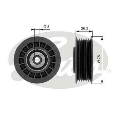 Gates 38092 Bypass roller 38092: Buy near me in Poland at 2407.PL - Good price!