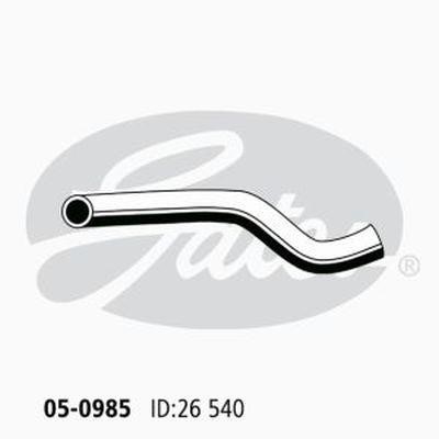 Gates 05-0985 Radiator hose 050985: Buy near me in Poland at 2407.PL - Good price!