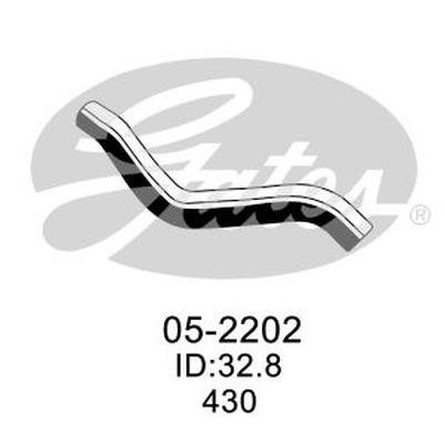 Gates 05-2202 Radiator hose 052202: Buy near me in Poland at 2407.PL - Good price!