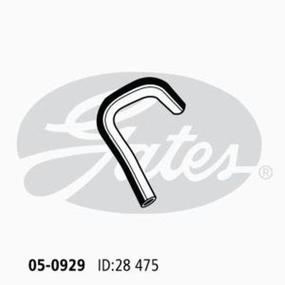 Gates 05-0929 Radiator hose 050929: Buy near me at 2407.PL in Poland at an Affordable price!