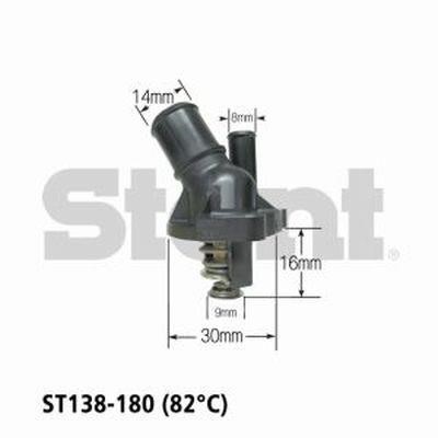 Gates ST138-180 Thermostat, coolant ST138180: Buy near me in Poland at 2407.PL - Good price!