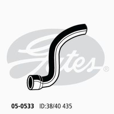 Gates 05-0533 Radiator hose 050533: Buy near me in Poland at 2407.PL - Good price!
