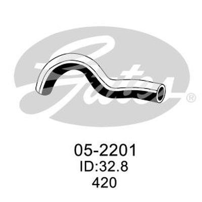 Gates 05-2201 Radiator hose 052201: Buy near me in Poland at 2407.PL - Good price!