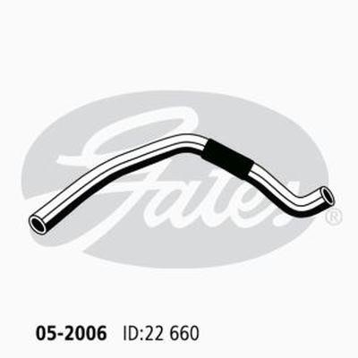 Gates 05-2006 Radiator hose 052006: Buy near me in Poland at 2407.PL - Good price!