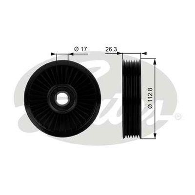Gates 38024 DRIVE BELT IDLER 38024: Buy near me at 2407.PL in Poland at an Affordable price!