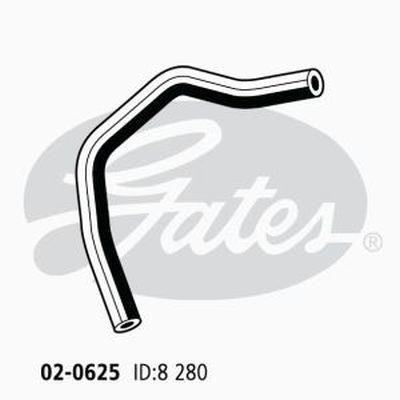 Gates 02-0625 Heater hose 020625: Buy near me at 2407.PL in Poland at an Affordable price!