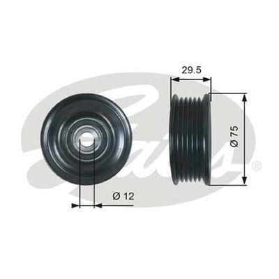 Gates 36026 Bypass roller 36026: Buy near me in Poland at 2407.PL - Good price!