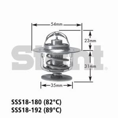 Gates SSS18-192 Thermostat, coolant SSS18192: Buy near me in Poland at 2407.PL - Good price!