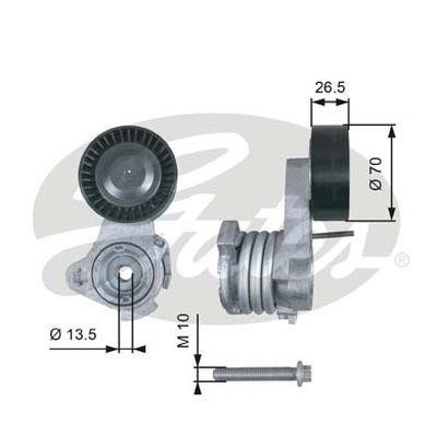Gates 39112 Idler roller 39112: Buy near me at 2407.PL in Poland at an Affordable price!