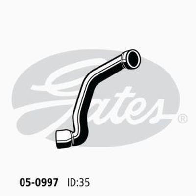 Gates 05-0997 Radiator hose 050997: Buy near me in Poland at 2407.PL - Good price!