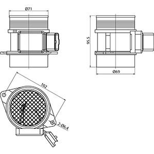 Luftmassenmesser Cargo 181923