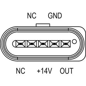 Air mass sensor Cargo 182039