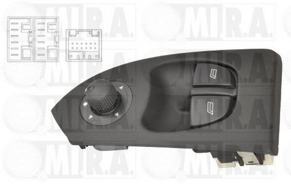 MI.R.A 53/4050 Przycisk podnośnika szyby 534050: Dobra cena w Polsce na 2407.PL - Kup Teraz!