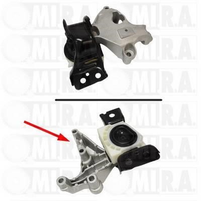 MI.R.A 25/4307 Engine mount 254307: Buy near me in Poland at 2407.PL - Good price!