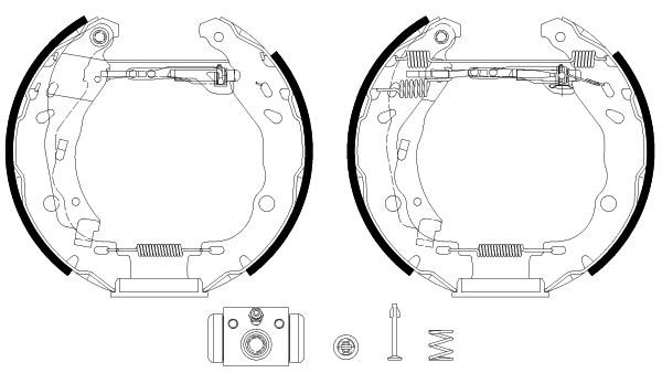 Bendix USA BXK1302 Колодки гальмівні барабанні, комплект BXK1302: Приваблива ціна - Купити у Польщі на 2407.PL!