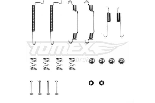 Tomex TX 40-05 Mounting kit brake pads TX4005: Buy near me in Poland at 2407.PL - Good price!