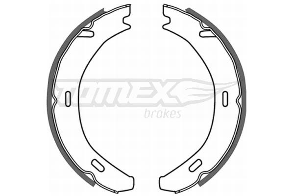 Tomex TX 21-20 Brake shoe set TX2120: Buy near me at 2407.PL in Poland at an Affordable price!