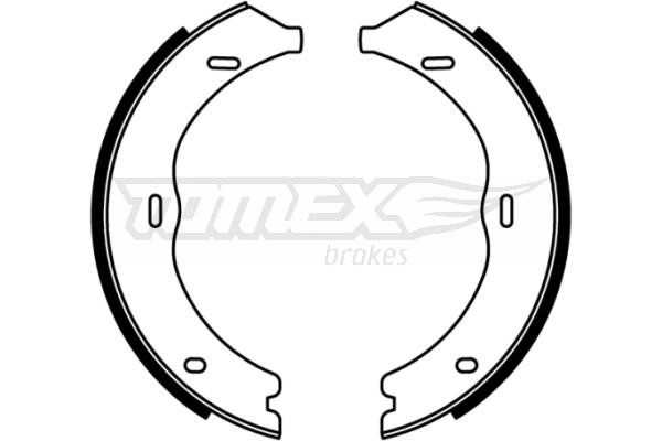 Tomex TX 22-12 Brake shoe set TX2212: Buy near me at 2407.PL in Poland at an Affordable price!
