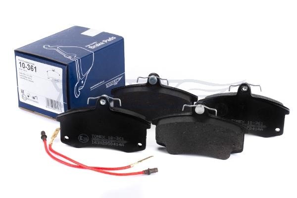 Tomex TX 10-361 Brake Pad Set, disc brake TX10361: Buy near me at 2407.PL in Poland at an Affordable price!