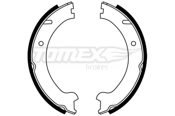 Tomex TX 22-10 Brake shoe set TX2210: Buy near me at 2407.PL in Poland at an Affordable price!