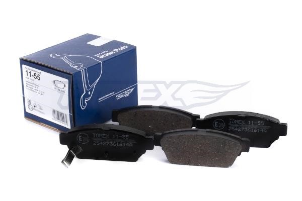 Tomex TX 11-55 Brake Pad Set, disc brake TX1155: Buy near me in Poland at 2407.PL - Good price!