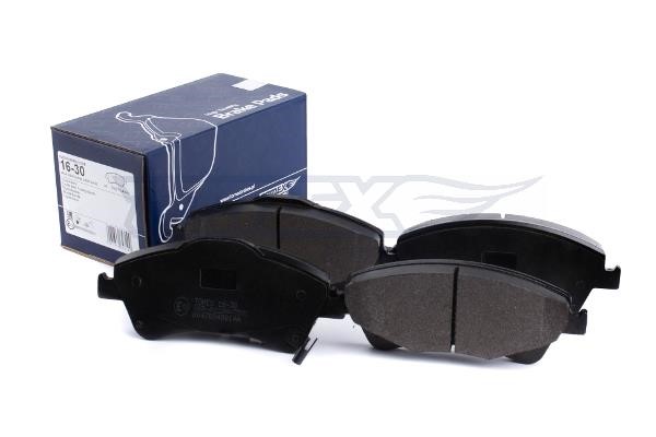 Tomex TX 16-30 Brake Pad Set, disc brake TX1630: Buy near me in Poland at 2407.PL - Good price!