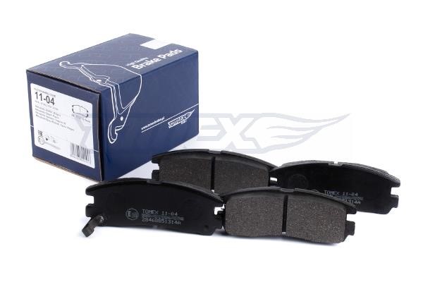 Tomex TX 11-04 Brake Pad Set, disc brake TX1104: Buy near me in Poland at 2407.PL - Good price!