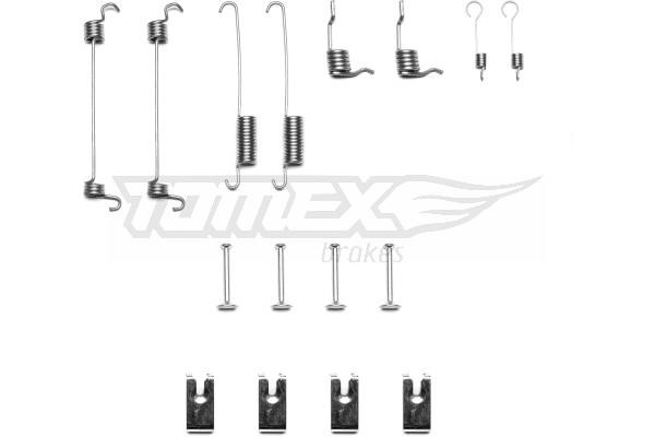 Tomex TX 40-38 Mounting kit brake pads TX4038: Buy near me in Poland at 2407.PL - Good price!