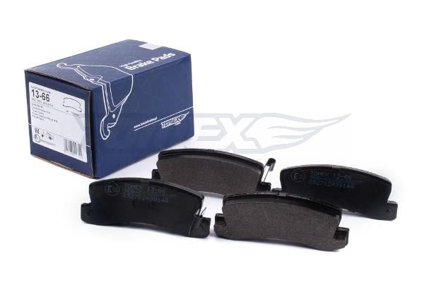 Tomex TX 13-66 Brake Pad Set, disc brake TX1366: Buy near me in Poland at 2407.PL - Good price!