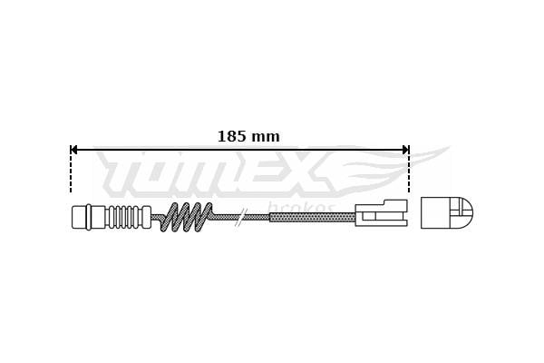 Tomex TX 30-54 Bremsbelagwarnkontakte TX3054: Kaufen Sie zu einem guten Preis in Polen bei 2407.PL!