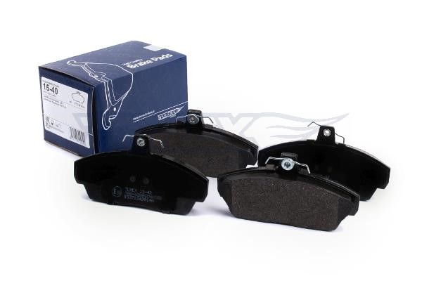 Tomex TX 15-40 Brake Pad Set, disc brake TX1540: Buy near me in Poland at 2407.PL - Good price!