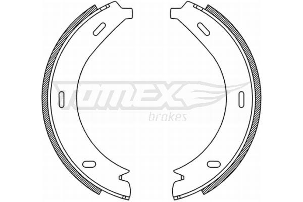 Tomex TX 21-19 Brake shoe set TX2119: Buy near me at 2407.PL in Poland at an Affordable price!