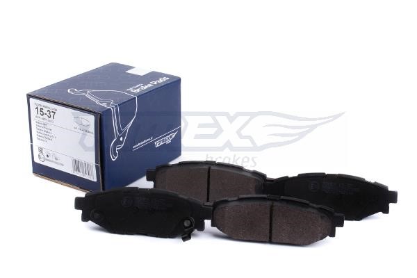 Tomex TX 15-37 Brake Pad Set, disc brake TX1537: Buy near me in Poland at 2407.PL - Good price!