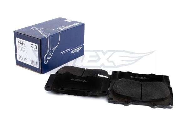 Tomex TX 14-96 Brake Pad Set, disc brake TX1496: Buy near me in Poland at 2407.PL - Good price!