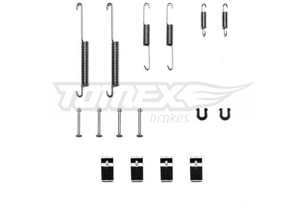 Tomex TX 40-17 Mounting kit brake pads TX4017: Buy near me in Poland at 2407.PL - Good price!