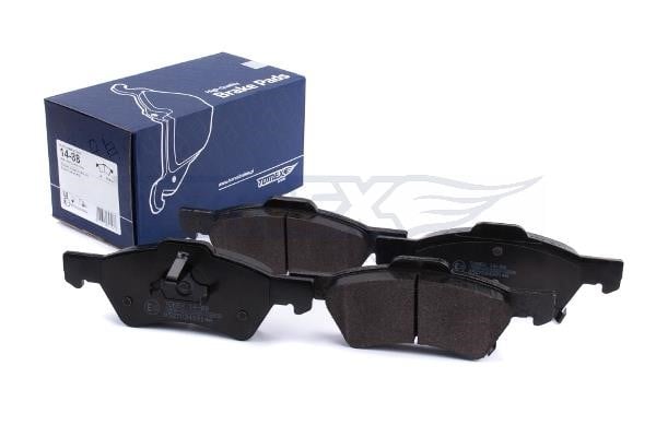 Tomex TX 14-88 Brake Pad Set, disc brake TX1488: Buy near me in Poland at 2407.PL - Good price!