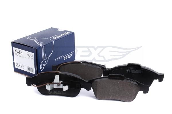 Tomex TX 16-62 Front disc brake pads, set TX1662: Buy near me in Poland at 2407.PL - Good price!