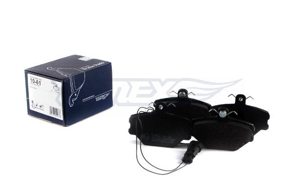 Tomex TX 10-61 Brake Pad Set, disc brake TX1061: Buy near me in Poland at 2407.PL - Good price!