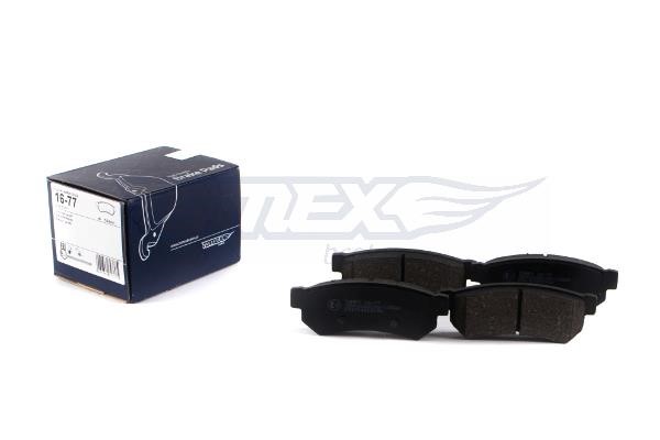 Tomex TX 16-77 Rear disc brake pads, set TX1677: Buy near me in Poland at 2407.PL - Good price!