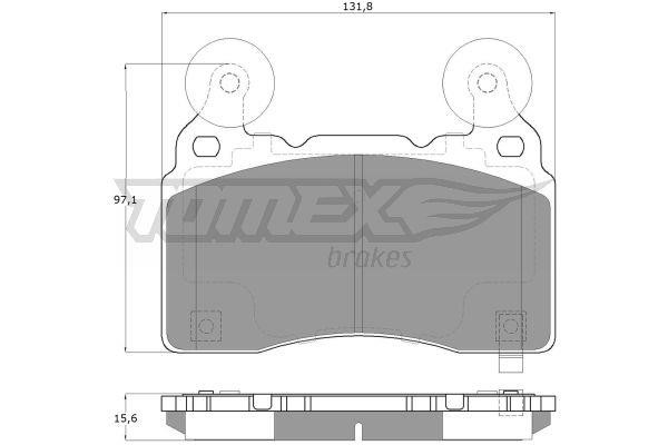 Tomex TX 18-89 Brake Pad Set, disc brake TX1889: Buy near me in Poland at 2407.PL - Good price!