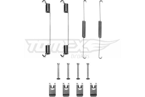 Tomex TX 40-69 Zestaw montażowy klocków hamulcowych TX4069: Dobra cena w Polsce na 2407.PL - Kup Teraz!