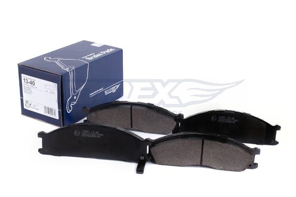 Tomex TX 13-40 Brake Pad Set, disc brake TX1340: Buy near me in Poland at 2407.PL - Good price!