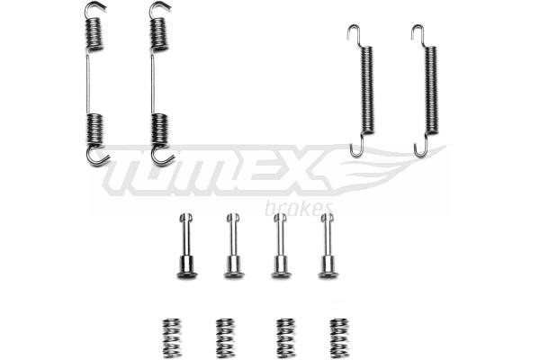 Tomex TX 40-11 Mounting kit brake pads TX4011: Buy near me in Poland at 2407.PL - Good price!