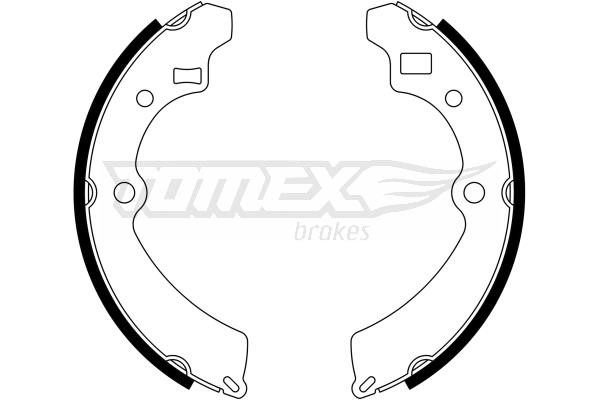 Tomex TX 23-32 Brake shoe set TX2332: Buy near me in Poland at 2407.PL - Good price!