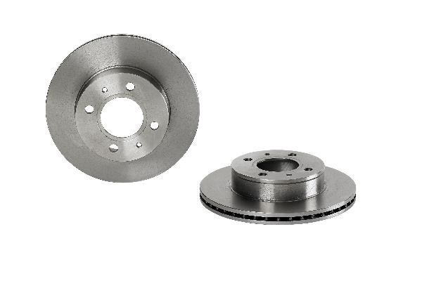 Omnicraft 2143209 Front brake disc ventilated 2143209: Buy near me in Poland at 2407.PL - Good price!