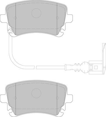 Omnicraft 2135608 Brake Pad Set, disc brake 2135608: Buy near me in Poland at 2407.PL - Good price!