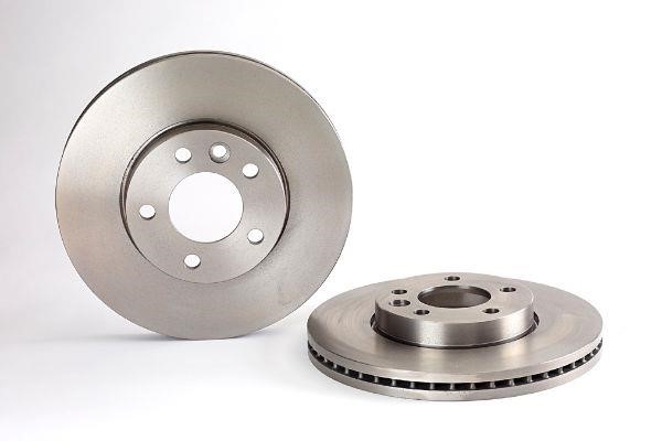 Omnicraft 2134016 Front brake disc ventilated 2134016: Buy near me in Poland at 2407.PL - Good price!