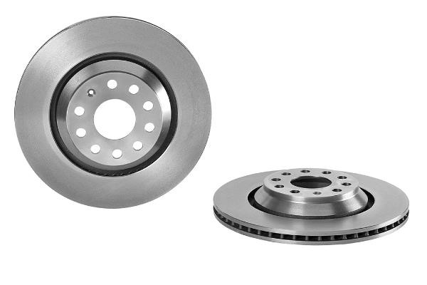 Omnicraft 2143352 Rear ventilated brake disc 2143352: Buy near me in Poland at 2407.PL - Good price!