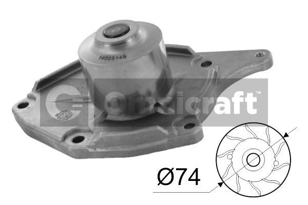 Omnicraft 2316882 Water pump 2316882: Buy near me in Poland at 2407.PL - Good price!